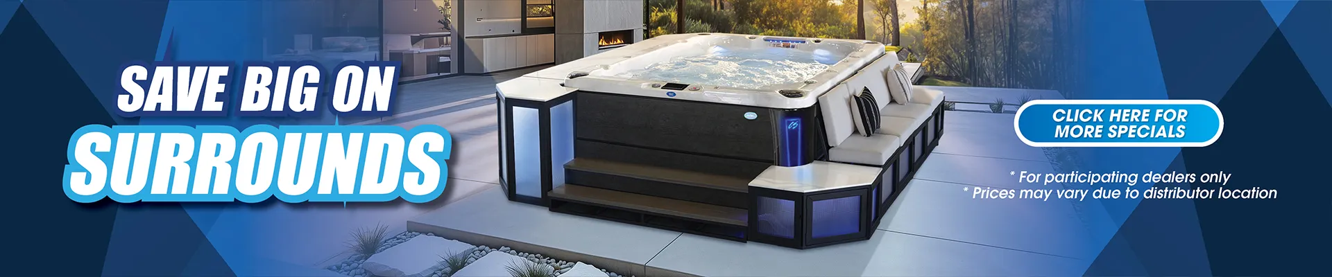 Calspas hot tub being used in a family setting - Edmond